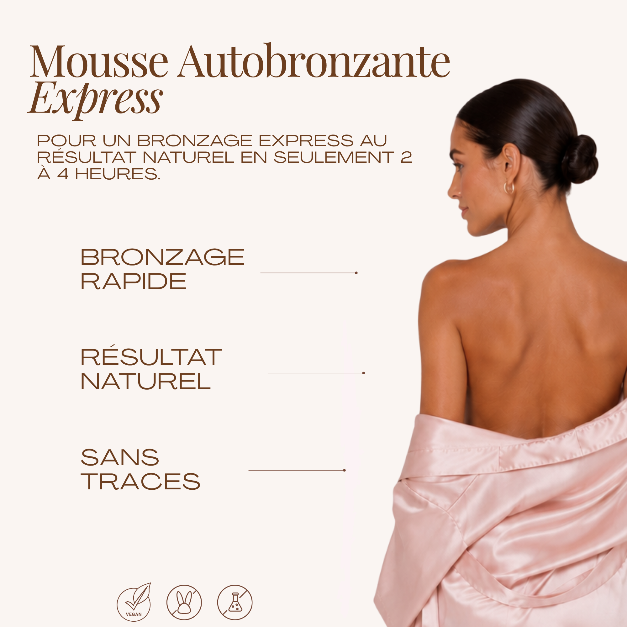Mousse Autobronzante Express