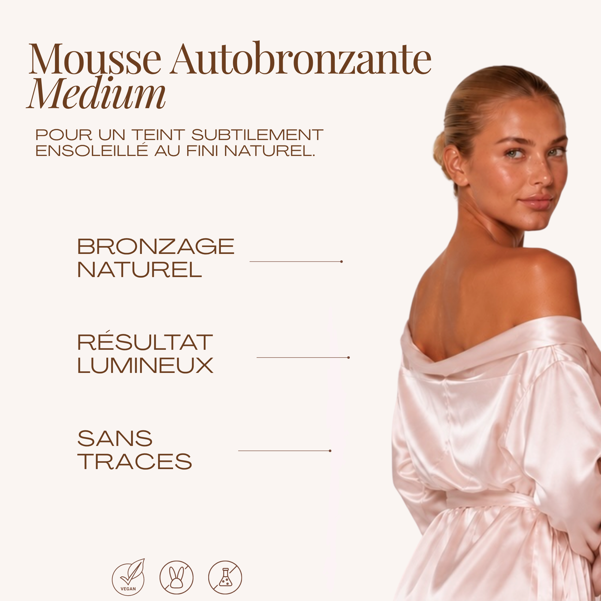 Mousse Autobronzante Medium