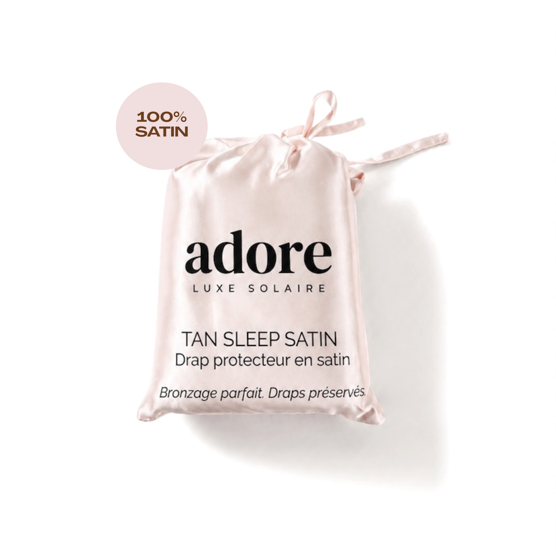 Tan Sleep Satin - Drap Protecteur Autobronzant